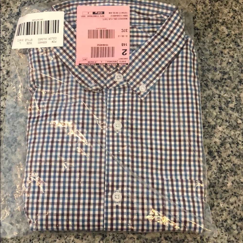 Jcrew men’s large dress shirt